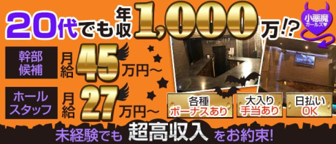 小悪魔ガールズ TOKYO【公式求人】(神田)のボーイ・男性求人
