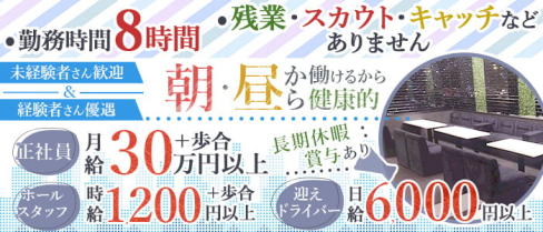 【朝・昼】UnderLounge(アンダーラウンジ)【公式男性求人】(難波)のボーイ・男性求人