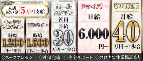 Club Empress(エンプレス)【公式男性求人情報】(西中島)のボーイ・男性求人