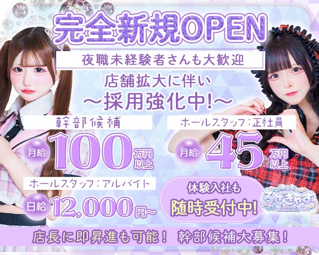 コンカフェ RosenCastle〜ろぜきゃす〜のガールズバーボーイ・黒服求人