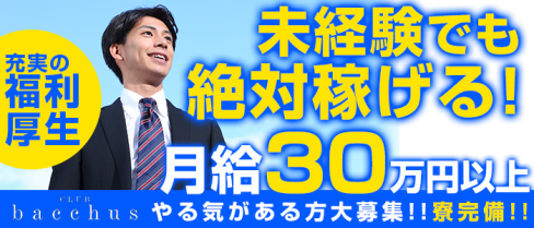 CLUB bacchus (クラブ バッカス)【公式男性求人情報】(片町)のボーイ・男性求人