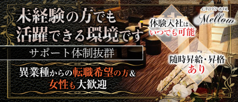 LADY'S BAR Mellow(メロウ)【公式男性求人情報】(中洲)のボーイ・男性求人