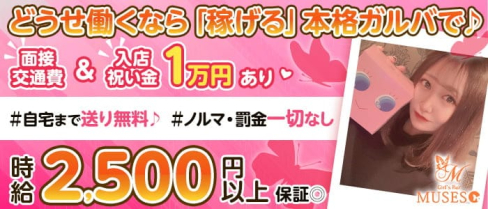 Girl's Bar MUSES(ミューゼス)【公式求人・体入情報】(町田ガールズバー)の求人・体験入店情報
