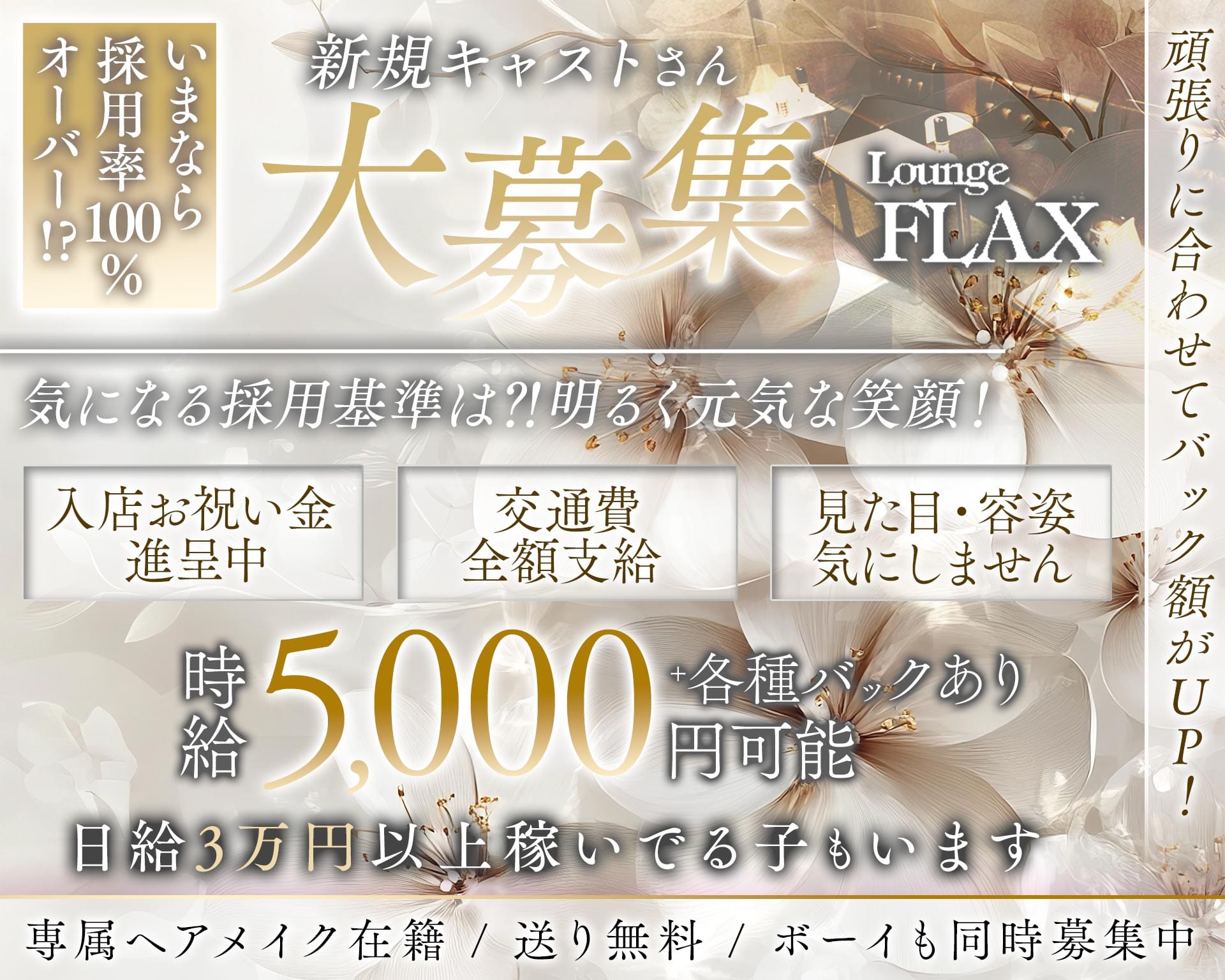 Lounge FLAX（フラックス） 尼崎ラウンジ TOP画像