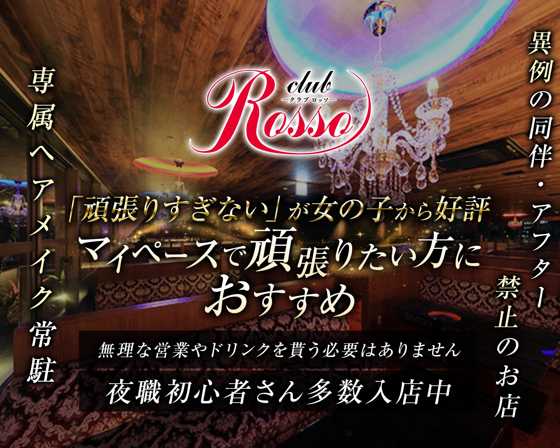 club Rosso（ロッソ） 中洲クラブ TOP画像
