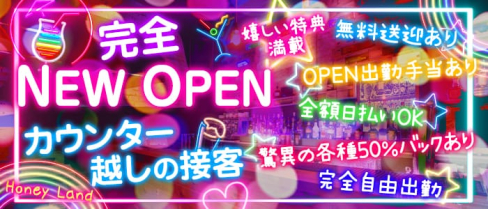 Honey Land(ハニーランド)【公式求人情報】(本厚木ガールズバー)の求人・体験入店情報