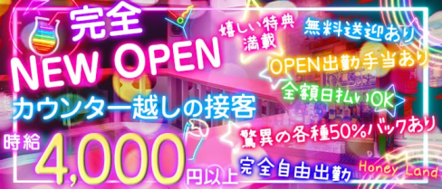 Honey Land(ハニーランド)【公式求人情報】(本厚木ガールズバー)の求人・体験入店情報