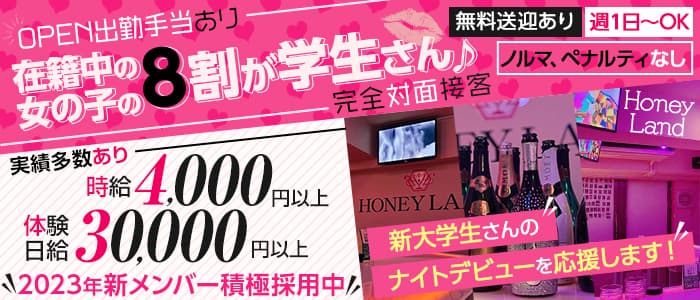 Honey Land(ハニーランド)のガールズバー体入