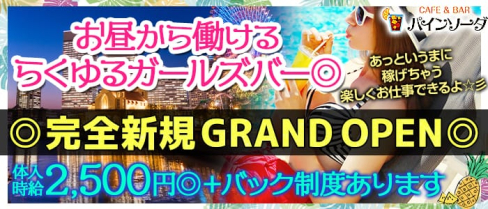Cafe&Bar パインソーダ【公式求人情報】(関内ガールズバー)の求人・体験入店情報