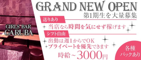 【佐倉駅】Girls bar GARUBA(ガルバ)【公式求人・体入情報】(成田ガールズバー)の求人・体験入店情報