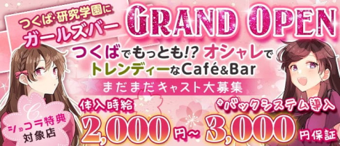 ガールズCafé&Bar MARS(マーズ)【公式求人・体入情報】(つくばガールズバー)の求人・体験入店情報