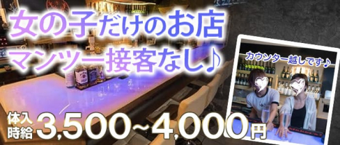 【朝・昼・夜】Girl's Bar LEON(レオン)【公式求人情報】(川崎ガールズバー)の求人・体験入店情報
