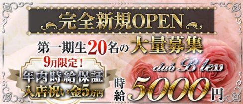club B less (ブレス)【公式求人・体入情報】(草加キャバクラ)の求人・体験入店情報