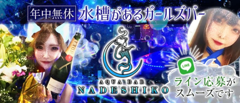 AquaBar NADESHIKO(ナデシコ)【公式求人・体入情報】(中洲ガールズバー)の求人・体験入店情報