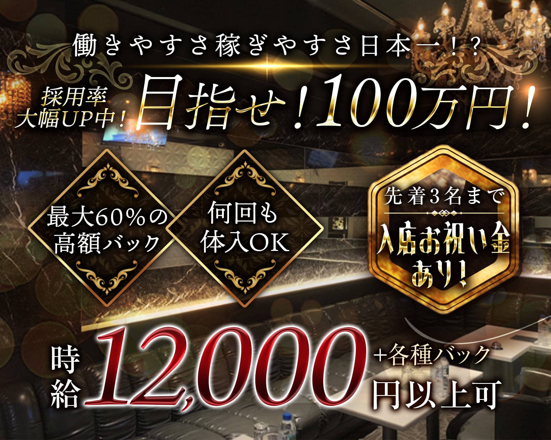 【池袋】IMPERIAL CLUB（インペリアルクラブ） 池袋キャバクラ TOP画像