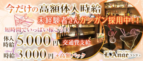 GIRL'S BAR L'Ange~ランジュ~【公式求人情報】(川崎ガールズバー)の求人・体験入店情報