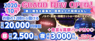 GirlsBar GOSSIP Plus(ゴシッププラス)【公式求人・体入情報】(池袋ガールズバー)の求人・体験入店情報