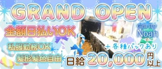 Girl's Bar Noah~ノア~【公式求人・体入情報】(新橋ガールズバー)の求人・体験入店情報