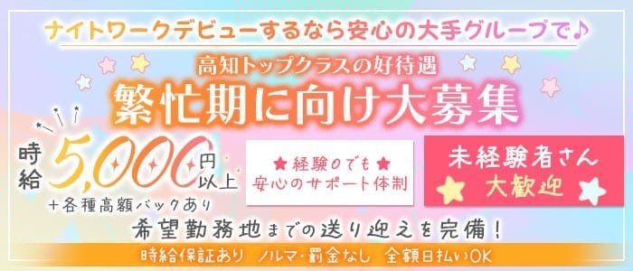 エレナハウス高知(追手筋キャバクラ)の求人・体験入店情報