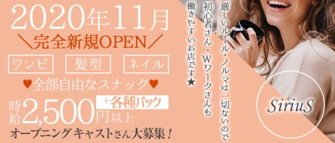 SiriuS(シリウス)【公式求人情報】(練馬スナック)の求人・体験入店情報