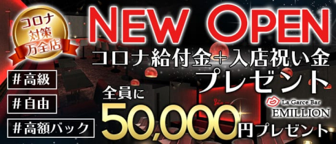 【24時間営業】La Garce Bar EMILLION(エミリオン)【公式求人情報】(錦糸町ガールズバー)の求人・体験入店情報