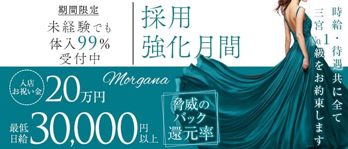 【会員制】Morgana（モルガナ）(三宮ラウンジ)の求人・体験入店情報