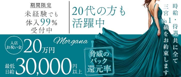 【会員制】Morgana（モルガナ）(三宮ラウンジ)の求人・体験入店情報