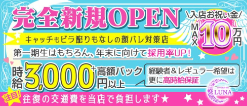 Girls Bar Luna(ルナ)【公式求人・体入情報】(松戸ガールズバー)の求人・体験入店情報