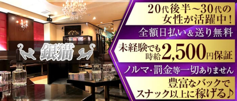 銀猫【公式求人・体入情報】(練馬スナック)の求人・体験入店情報