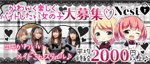 コンセプトBar Nest(ネスト)【公式求人情報】(歌舞伎町ガールズバー)の求人・体験入店情報