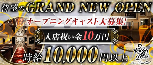 club Darlin(ダーリン)【公式求人・体入情報】(北新地キャバクラ)の求人・体験入店情報