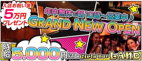 Girls Bar LAND(ランド)【公式求人・体入情報】(八王子ガールズバー)の求人・体験入店情報