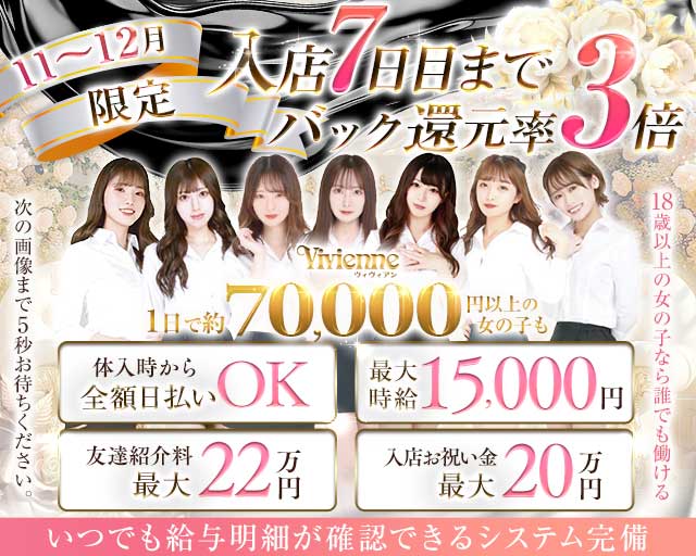 Vivienne 池袋店（ヴィヴィアン）のキャバクラ体入