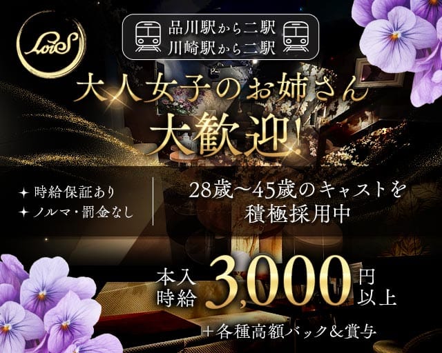 姉・半熟キャバ LoiS（ロイズ） 大井町姉キャバ・半熟キャバ TOP画像