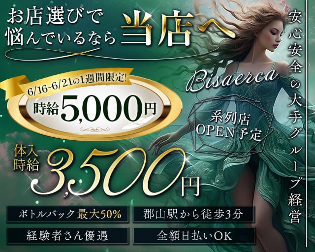 BISERCA（ビセルカ）のキャバクラ体入