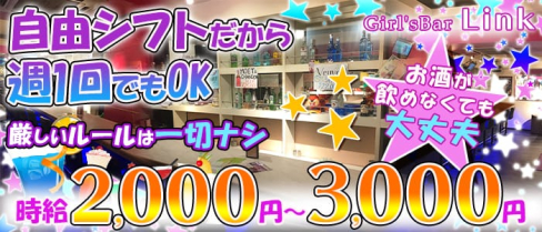 Girl's Bar Link(リンク)【公式求人情報】(本八幡ガールズバー)の求人・体験入店情報
