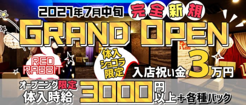 【諫早】RED RABBIT(レッドラビット)【公式求人・体入情報】(思案橋クラブ)の求人・体験入店情報