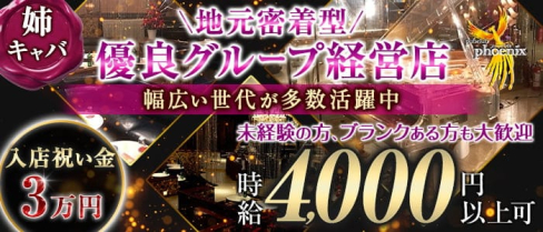 【相模原】pub club phoenix(フェニックス)【公式求人・体入情報】(町田姉キャバ・半熟キャバ)の求人・体験入店情報