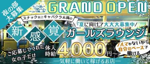 ガールズラウンジ杏【公式求人・体入情報】(歌舞伎町スナック)の求人・体験入店情報