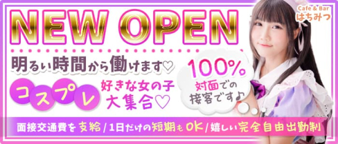 Cafe & Bar はちみつ【公式求人・体入情報】(歌舞伎町ガールズバー)の求人・体験入店情報