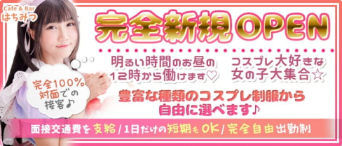 Cafe & Bar はちみつ【公式求人・体入情報】(歌舞伎町ガールズバー)の求人・体験入店情報