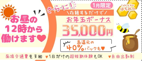 Cafe & Bar はちみつ【公式求人・体入情報】(歌舞伎町ガールズバー)の求人・体験入店情報