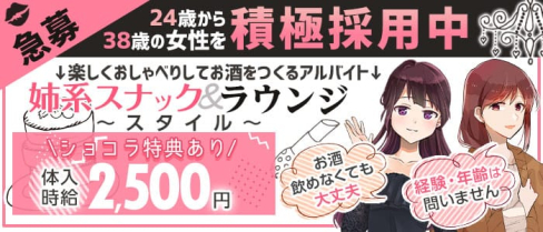【姉系スナック&ラウンジ】SONO(ソノ)【公式求人・体入情報】(門前仲町スナック)の求人・体験入店情報