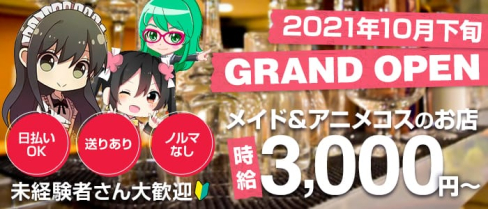 メイド&アニメコスプレBar ノービス【公式求人・体入情報】(大森ガールズバー)の求人・体験入店情報