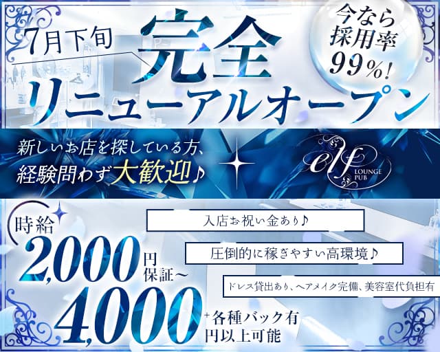 elf（エルフ）のスナック体入