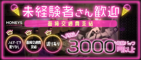 HONEYS(ハニーズ)【公式求人・体入情報】(大宮ガールズバー)の求人・体験入店情報