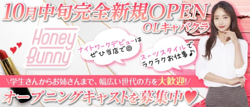 Honey Bunny(ハニーバニー)【公式求人・体入情報】(上田キャバクラ)の求人・体験入店情報