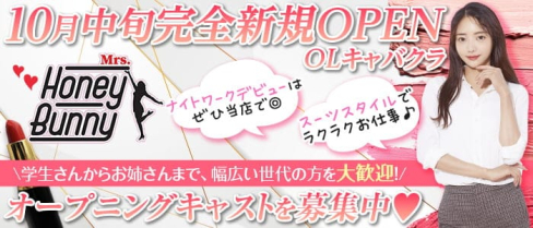 Honey Bunny(ハニーバニー)【公式求人・体入情報】(上田キャバクラ)の求人・体験入店情報