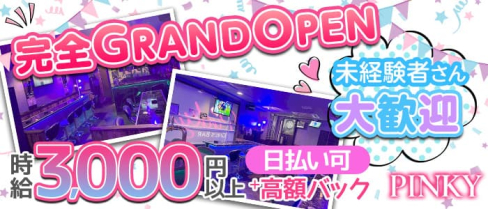 Pinky(ピンキー)【公式求人・体入情報】(本八幡ガールズバー)の求人・体験入店情報