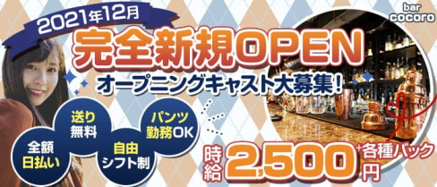 bar cocoro(ココロ)【公式求人・体入情報】(南浦和ガールズバー)の求人・体験入店情報